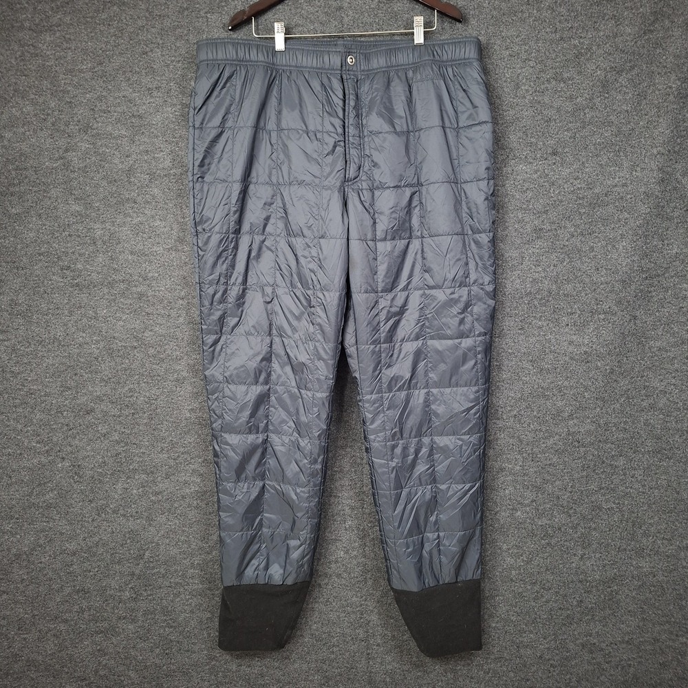 LL Bean Pants Men 2X Tall 42x36 Insulated Quilted Primaloft Stow Hiking Ski